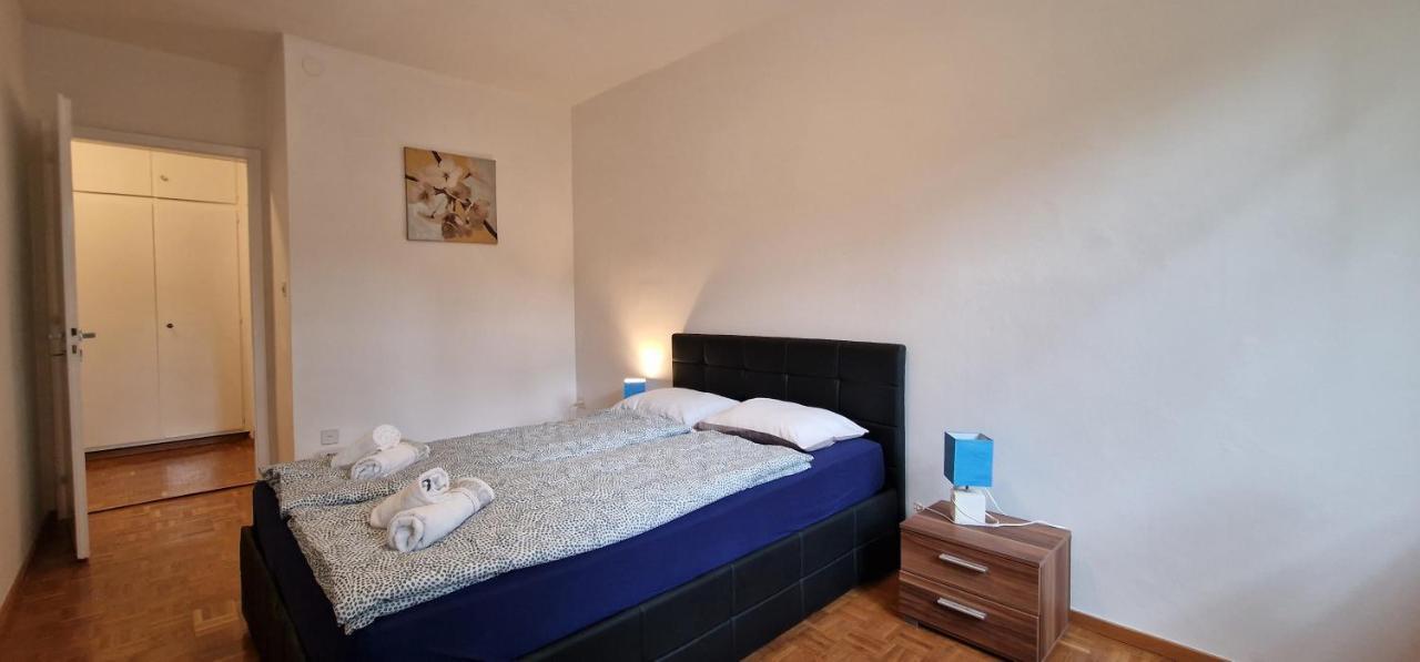 Lugano Lakeview Apartment Private Parking & Self Check-In Exterior foto